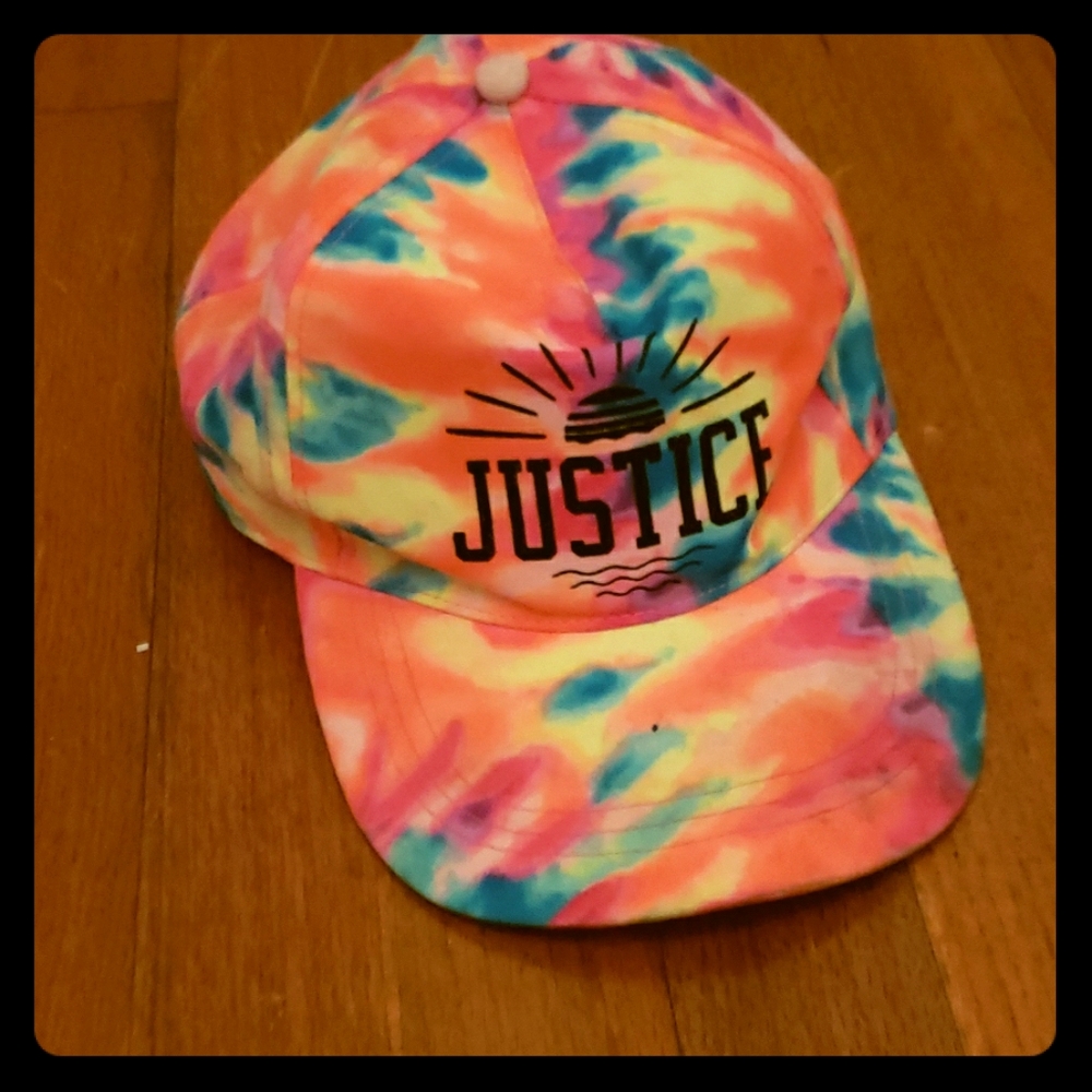 Justice tyedye hat